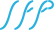 A logo made of the uppercase letters S, F and P in stylized form, representing an acronym.